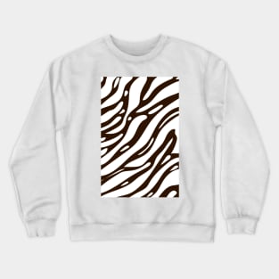 Animal Print Crewneck Sweatshirt